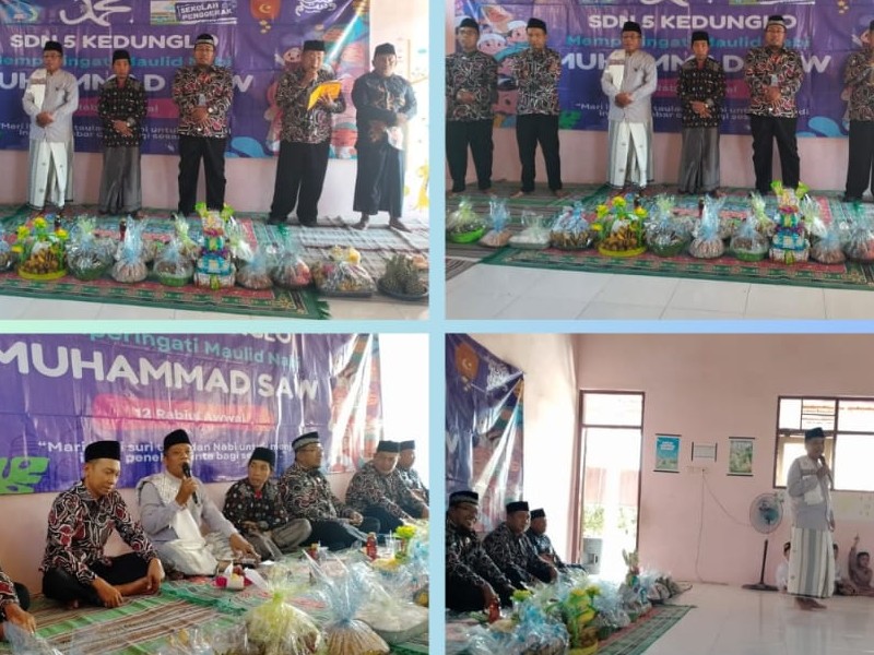 Peringatan Maulid Nabi SDN 5 Kedunglo