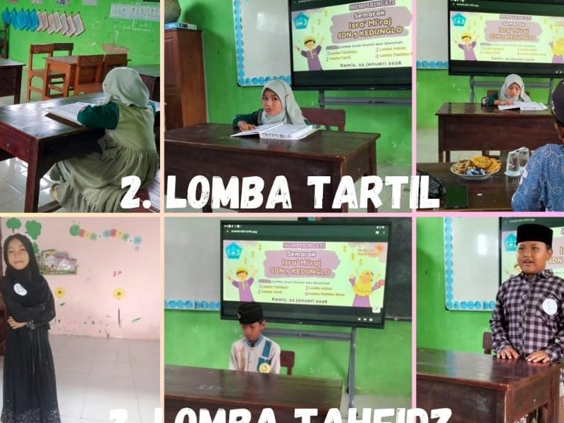 PERINGATAN ISRA' MI'RAJ SDN 5 KEDUNGLO TAHUN 2026