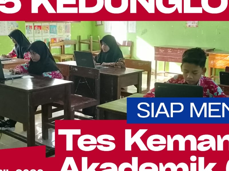 Pelaksanaan Ujian Tes Kemampuan Akademik (TKA) kelas 6 SDN 5 Kedunglo Tahun 2026
