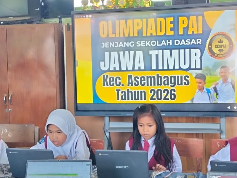 OLIMPIADE PAI TINGKAT SD SE-JAWA TIMUR  DIIKUTI OLEH SISWA-SISWI SDN 5 KEDUNGLO TAHUN 2026