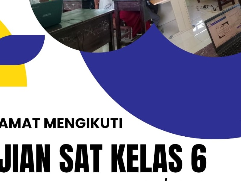 Pelaksanaan Ujian Sumatif Akhir Tahun (SAT) Kelas 6 SDN 5 Kedunglo Tahun Ajaran 2025/2026